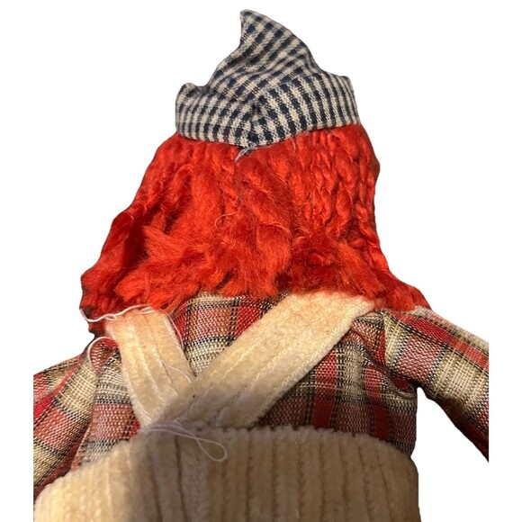 VTG 80s Creative Designs Raggedy Andy Weighted Rag Doll Fall Shelf Decor Gift - Picture 11 of 14